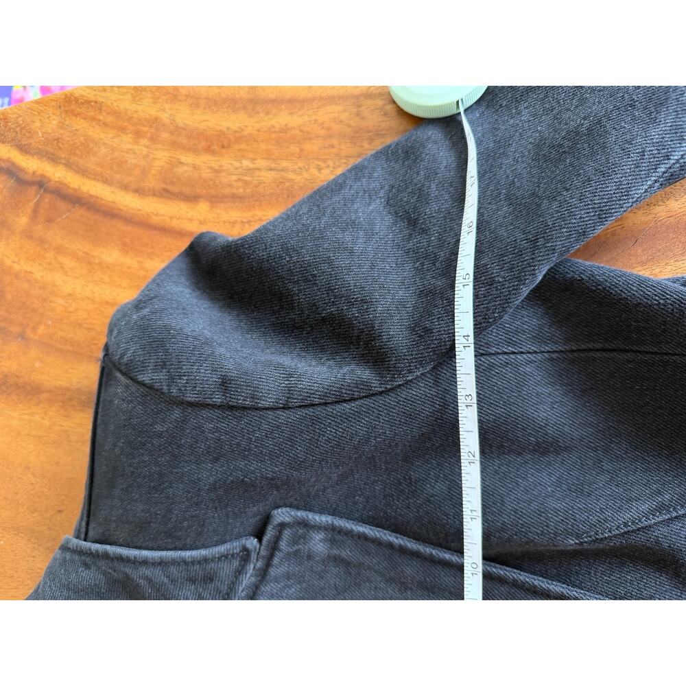 PAIGE denim blazer in washed black size 2 - Picture 7 of 9